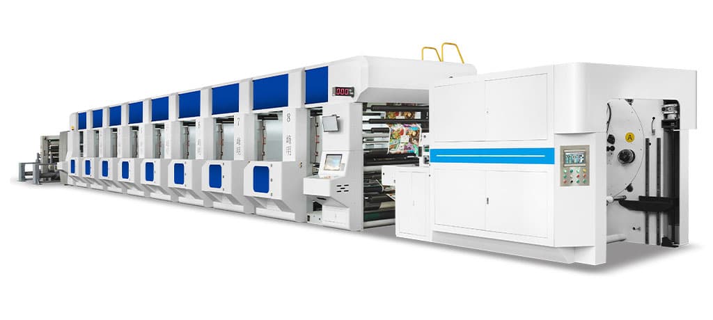 Sleeve type flexo pre-print baskı sistemi — oluklu mukavva üretimi
